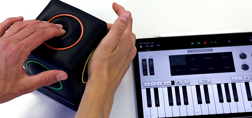 Musikwürfel Skoog und Keyboard
